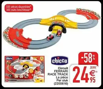 Cora Circuit ferrari race track aanbieding