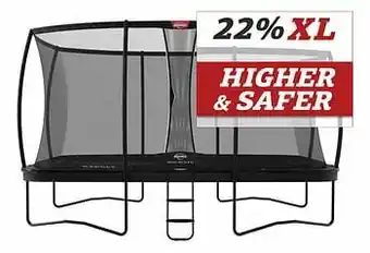 Dreamland Berg trampolineset Ultim Elite L 5 x B 3 m Black aanbieding