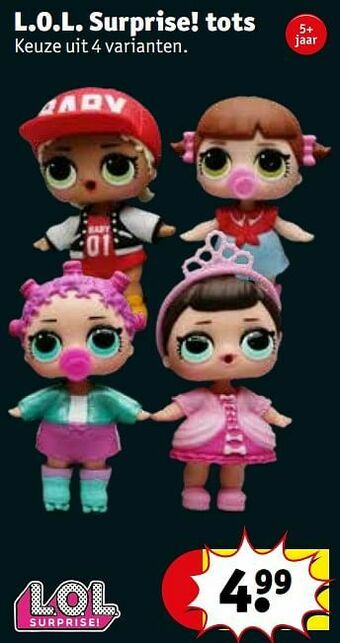 Kruidvat L.o.l. surprise! tots aanbieding