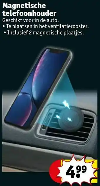 Kruidvat Magnetische telefoonhouder aanbieding
