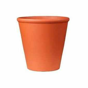 Brico Spang bloempot terracotta 20 cm aanbieding