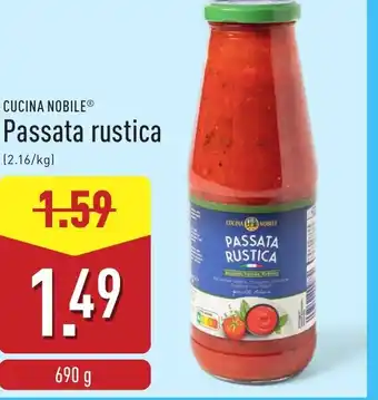 ALDI Passata rustica aanbieding