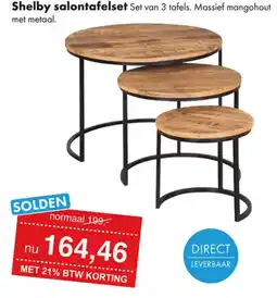 Shelby salontafelset