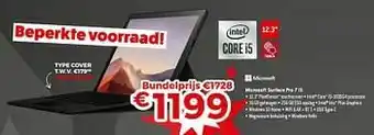 Exellent Microsoft surface pro 7 i5 aanbieding