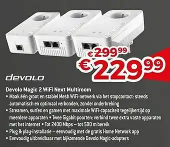 Exellent Devolo magic 2 wifi next multiroom aanbieding