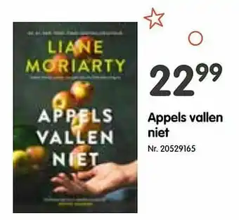 Appels vallen niet