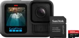 Coolblue GoPro HERO 13 Black + Carte Mémoire 256 Go aanbieding