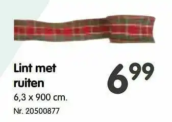 Lint met ruiten
