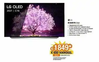Expert Lg 4k oled tv lqoled65c16la aanbieding