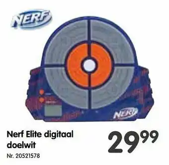 Fun Nerf elite digitaal doelwit aanbieding