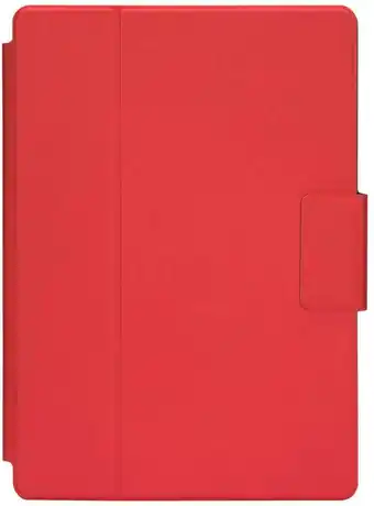 Krëfel SafeFit 360° draaibare cover voor tablets 9 tot 10,5 - Rood aanbieding