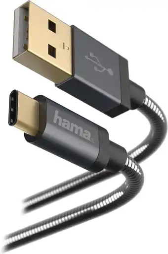 Krëfel Prime Line Metall USB C naar USB A-kabel - 1,5 m aanbieding