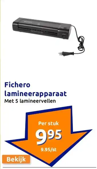 Action Fichero lamineerapparaat aanbieding