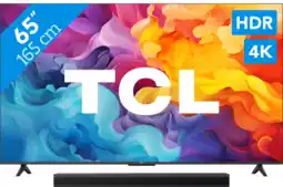 Coolblue TCL 4K LED 65P61B + TCL S45H 2.0 aanbieding