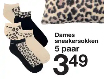 Zeeman Dames sneakersokken aanbieding