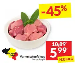 Intermarché Varkensstoofvlees aanbieding