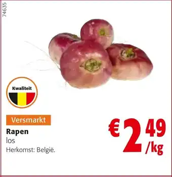 Colruyt Rapen aanbieding