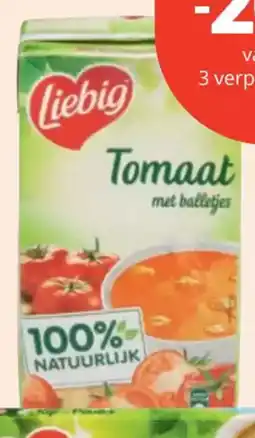 Spar Liebig tomaat met balletjes aanbieding