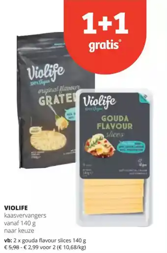 Spar Violife aanbieding