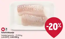 Delhaize Schelvishaasje aanbieding