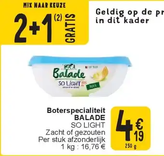 Cora Boterspecialiteit BALADE aanbieding