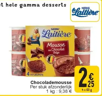 Cora Chocolademousse aanbieding