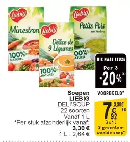 Cora Soepen LIEBIG aanbieding