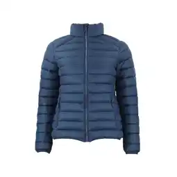 Decathlon Donsjack zonder capuchon voor dames Peak Mountain Fine aanbieding