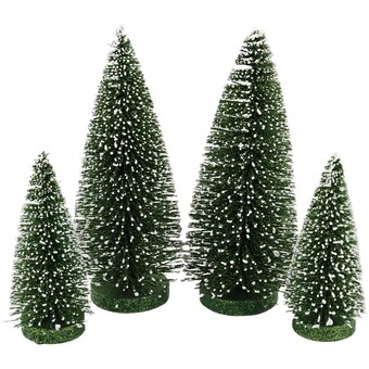 Action Magic Village kerstboompjes aanbieding