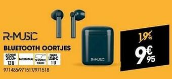Electro Depot R-music bluetooth oortjes aanbieding
