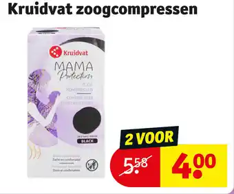Kruidvat Kruidvat zoogcompressen aanbieding