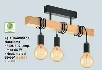 GAMMA Eglo townshend hanglamp aanbieding