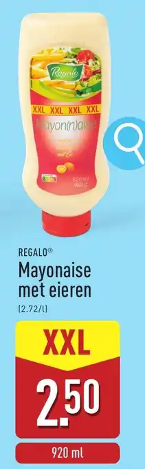 ALDI Regalo Mayonaise met eieren aanbieding