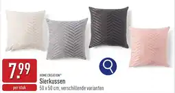 ALDI Home Creation Sierkussen aanbieding