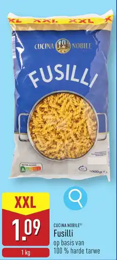 ALDI Cucina Nobile Fusilli aanbieding