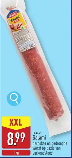 ALDI Panda Salami aanbieding