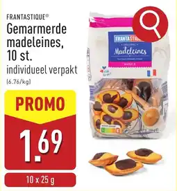 ALDI Frantastique Gemarmerde madeleines, aanbieding