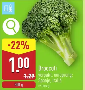 ALDI Broccoli aanbieding