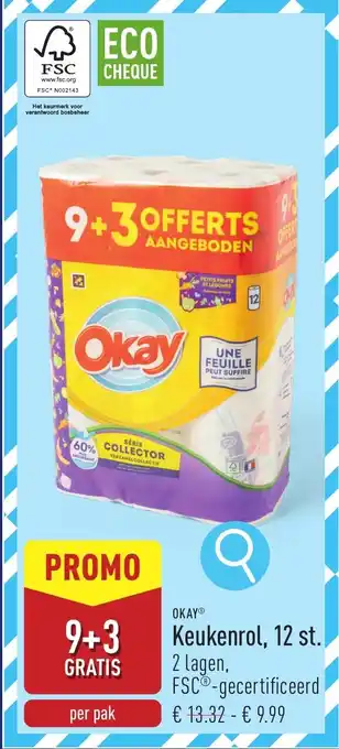 ALDI Okay Keukenrol aanbieding