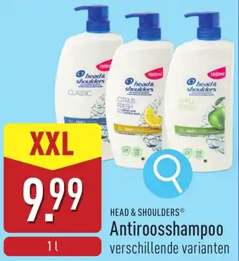 ALDI Head & Shoulders Antiroosshampoo aanbieding