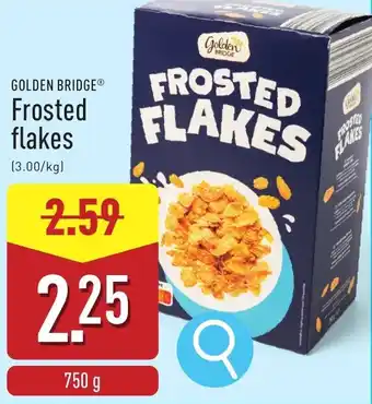 ALDI Golden Bridge Frosted Flakes aanbieding