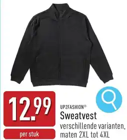 ALDI Up2Fashion Sweatvest aanbieding