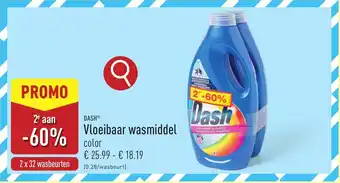 ALDI Dash Vloeibaar Wasmiddel Color aanbieding