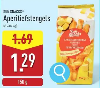 ALDI Sun Snacks Aperitiefstengels aanbieding