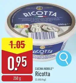 ALDI Cucina Nobile Ricotta aanbieding