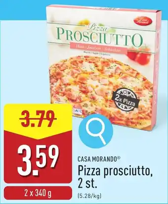 ALDI Casa Morando Pizza Prosciutto aanbieding