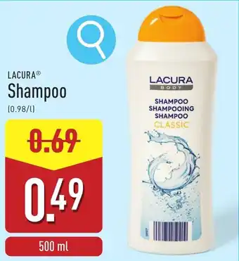 ALDI Lacura Shampoo aanbieding