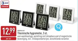 ALDI Krontaler Thermische hygrometer aanbieding