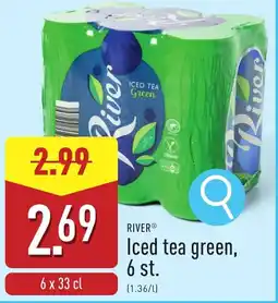 ALDI River Iced Tea Green aanbieding