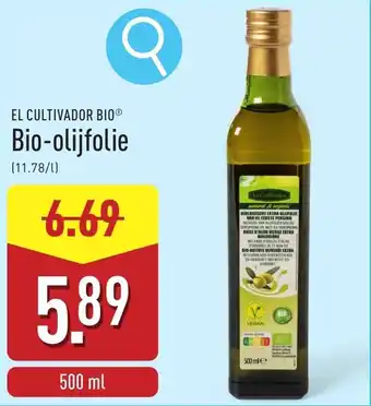 ALDI El Cultivador Bio Olijfolie aanbieding